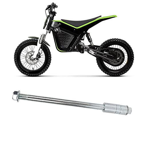 Pit Bike Hinterradachse 12 Mm 230 Mm Vorne Hinten Hinterachse Stahllegierung mit 3 Dichtungen Passend für 125 140 Pit Pro Trail Dirt Bike, Vorne Hinten Felge Radachse