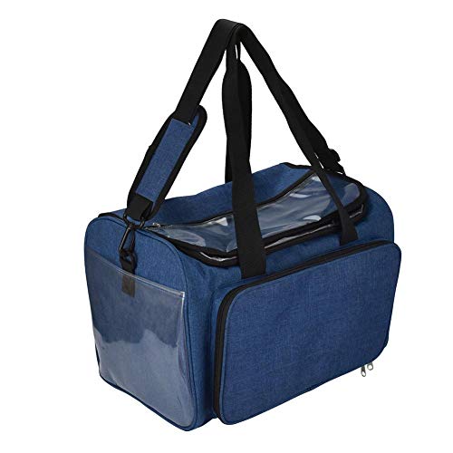 Riverry  Bolsa de Tejido Almacenamiento de Hilos, Organizador de Accesorios de Tejer, Bolsa de Almacenamiento de Lana, portátil, Ligera y fácil de Transportar disfrutando de la Tejido.