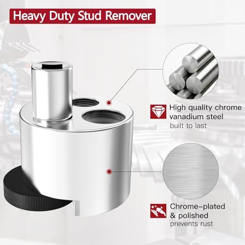 Image of LCGP Stud Extrator Tool, Stud Remover Fit for 1 /4 inch to 3 /4 inch (6 to 19mm), Ideal Stud Extractor for Broken, Seized Nuts, Grip Damaged Bolts