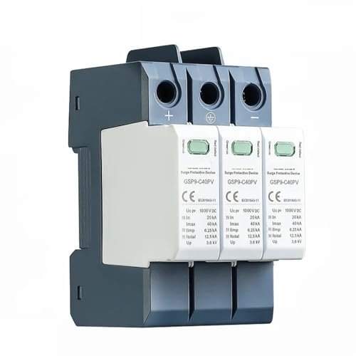 Parafoudre solaire GSP9 sur rail Din : sécurisez votre réseau photovoltaïque domestique 1500V