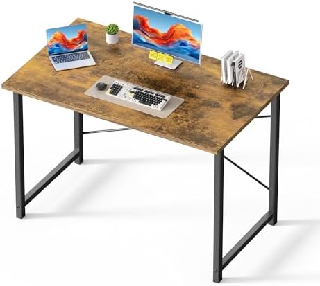 OLIXIS 44 Inch Computer Office Desk for Small Spaces, Writing Gaming ...