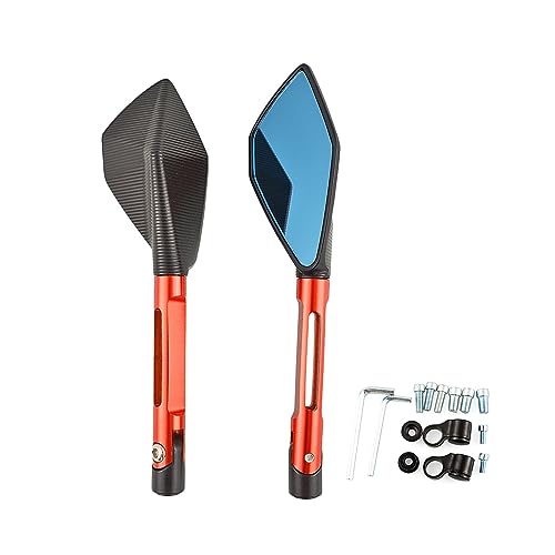 �ɓK������ �X�Y�L GSF1250 GSF600 �ɓK������ �O���f�B�E�X SFV650 SV650 SV1000 GSR600 ���j�o�[�T���I�[�g�o�C�o�b�N�~���[�T�C�h�~���[ 8 �~�����[�g�� 10 �~�����[�g��(Orange)