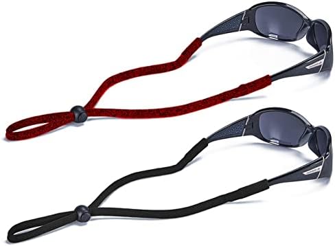 2-Pack Universal Eyeglasses Strap Adjustable Lanyard Eyewear Retainer, 24"