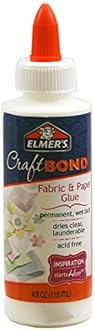 Elmer's Craft Bond Fabric & Paper Glue 4oz