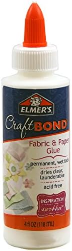 Elmer's Craft Bond Fabric & Paper Glue 4oz