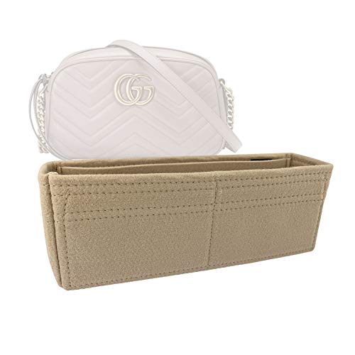 Zoomoni Gucci GG Marmont Small Felt Bag Organizer