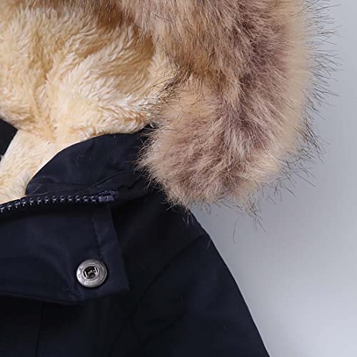 Image of Boys Girls Winter Outwear Coats, Kids Warm Outfits,Windproof Jacket for Toddler 1-8Y
