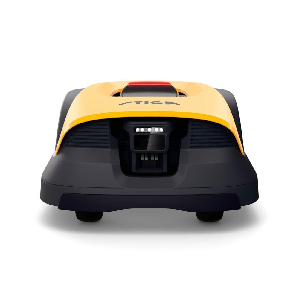 STIGA A A 6v Robot cortacésped autónomo, 600 m², 18 cm - Tecnología Inteligente Vista basada en AI, Navegación GPS RTK - Huertos pequeños de hasta 600 m²