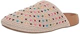 Picture of The Sak Bolinas Clog Shoe - Women's Slip On Sandal for Indoor & Outdoor Use, Comfortable Mule Shoes, Ecru Multi Beads