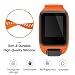 YHC Correa de Silicona para Tomtom Runner 3 2 Spark 3 Golf...