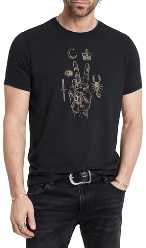 John Varvatos Men's Elements Peace Tee