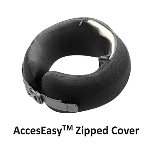 Almohada de espuma viscoelástica talla grande negra miniatura 6