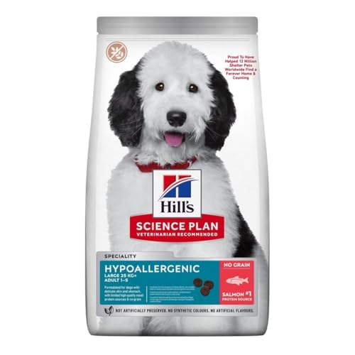 HILL'S ADULT CANINE HYPOALLERGENIC LARGE SALMONE 12 KG