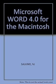 Microsoft Word 4.0 for the Macintosh
