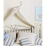 Himmelbett-Set weiss Romantik-Look