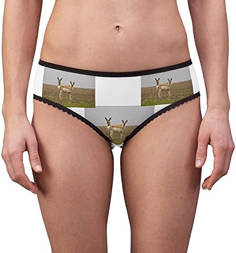 Pronghorn Antelope Panties, Pronghorn Antelope Underwear, Briefs, Cotton Briefs, Funny Underwear, Panties For Women