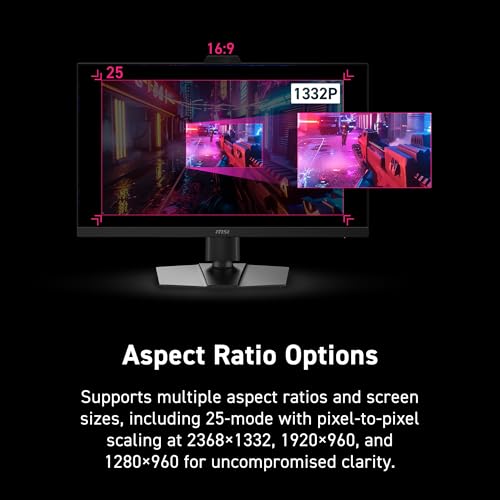 Image of msi MPG 272QRF X36 27-inch 2560 x 1440 (QHD) Gaming Monitor, 360Hz, NVIDIA G-SYNC Pulsar, HDR Ready, HDMI, VGA Port, VESA, Tilt, 0.5ms, Black