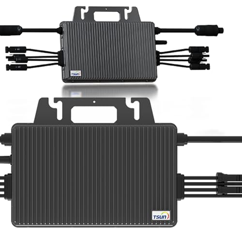 TSUN Mikro-Wechselrichter 2000W TSOL-MS2000 für Balkonkraftwerk IP67 wetterfest 4 MPPT Bluetooth & WiFi Micro Inverter
