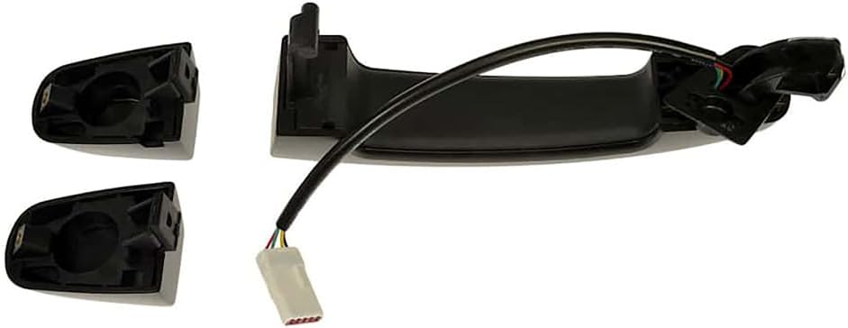 KarParts360 for Chevy Equinox 2018-2024 Exterior Door Handle Front, Driver Or Passenger Side | Plastic Material | Primed Finish | Black Color | Replacement for 13521820