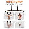 Fitarc Joist Mount Pull Up Bar, Wall Chin Up Bar Ceiling Mount for Beams, Heavy Duty Steel Construction, Home Gym Workout Equipment -Patent Pending