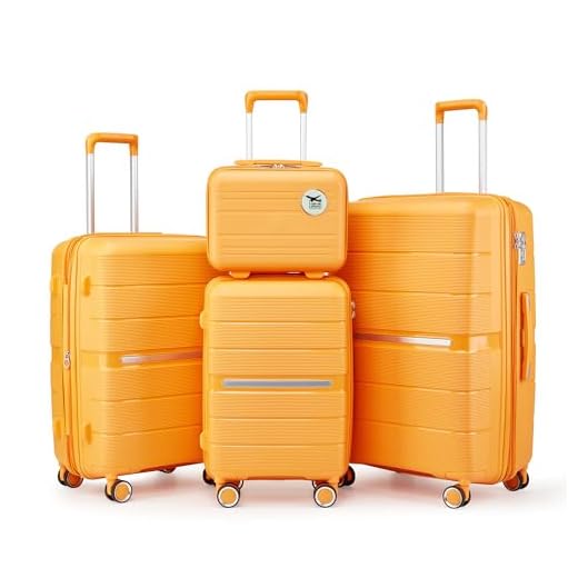 MWrouqfur Lightweight Hard Shell Luggage Set