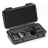 AMAZEAR Transportkoffer für DJI Osmo Nano Zubehör, DJI Osmo Nano Hartschalen Schutz Koffer für Aufbewahrung, Reise, Einfaches Tragen, Eva + ABS Wasserdichter Aufbewahrungskoffer - Schwarz