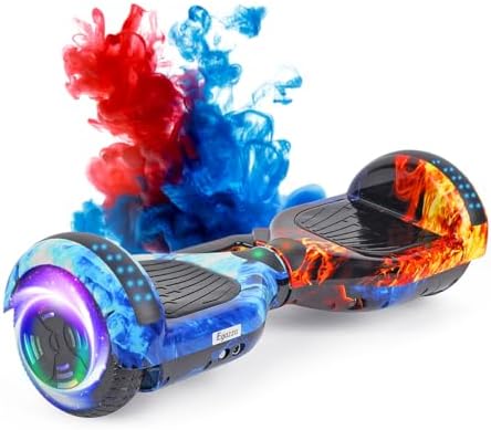 Hoverboard 6,5” com Bluetooth e Iluminação LED, Patinete Elétrico...