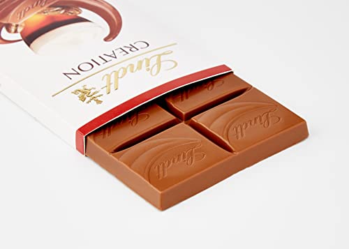 Lindt - Tablette CRÉATION Irish Coffee - Chocolat au Lait alcoolisé, 150g (Lot de 3)