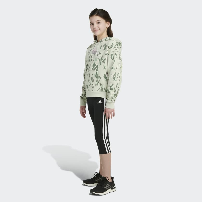 adidas Allover Print Fleece Hoodie Kids'4