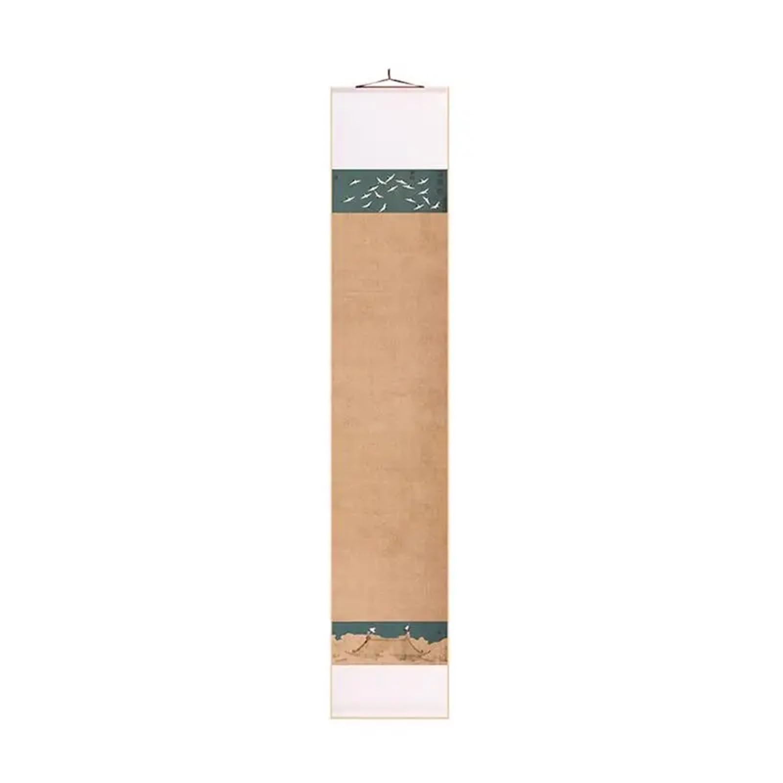 Chinese Blank Calligraphy Scroll, Blank Xuan Paper Scroll for Chinese Calligraphy Hanging Multicolor(Color02)