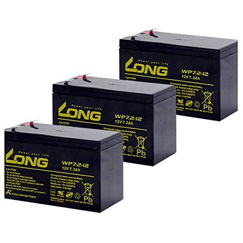 LONG / WP7.2-12 �y�����I3�b�g�z �y12V7.2Ah UPS�p�o�b�e���[�z(BP300JPNP/BK350J/BK500JS/BK350JP/BK500JP�Ή�, WP8-12, WP1236W�݊�)