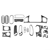 Ensemble de garnitures en fibre de carbone : transformez votre C5 (1998-2004) avec cet ensemble complet de garnitures de contrôle en fibre de carbone, conçu pour améliorer l'esthétique intérieure de votre voiture et lui donner une touche moderne.