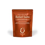 WholyMe Epsom Salt Bath Salts - Natural Bath Soak for Muscle and Joint Recovery with Arnica, Frankincense and Eucalyptus Essential Oil - Great for Post Workout and Relaxation - 35 Ounce (1Kg)