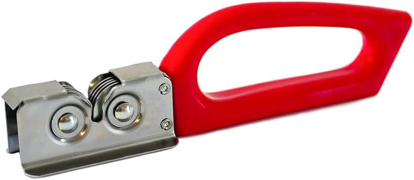 Rigamonti Stainless Steel Sharpener Red, ONE