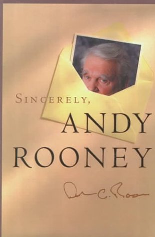 Sincerely, Andy Rooney [Large Print] 0786224835 Book Cover