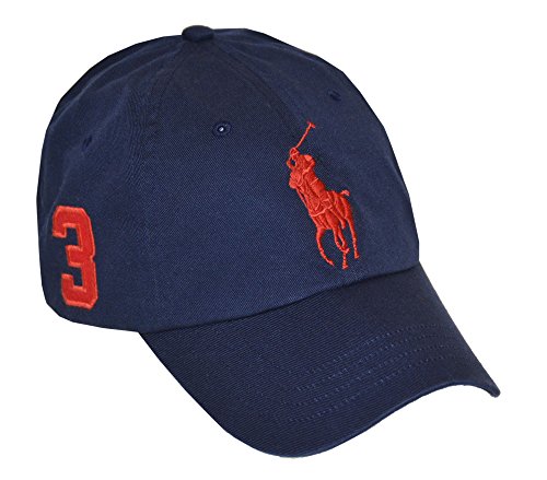 Polo Ralph Lauren Men Big Pony Logo Hat (Newport Navy)