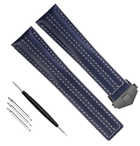 Sangle de montre en cuir anti-irritation Edition 6 pour remplacer le silicone