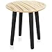 com-four® Mesa de café Redonda - Mesa de sofá - Taburete para la Sala de Estar, el Pasillo, el baño - 30x30 cm