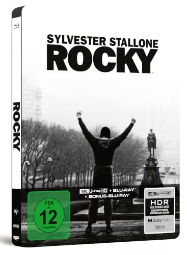 Rocky – 4K Steelbook (UHD + Blu-ray Disc + Bonus Blu-ray)
