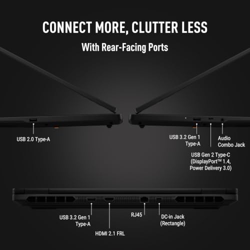 Image of ASUS TUF 16 (2026),14th Gen,Intel Core i7 14650HX,RTX 5060-8GB,16GB RAM (Upgradeable),512GB SSD,FHD+,16 inch(40 cm),Win 11,M365 Basic(1Y),Office 2024,Off Black,2.2 Kg,FX610JM-TU105WS,Gaming Laptop