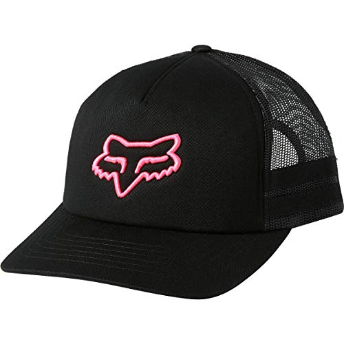 Fox Racing Women's Standard Boundary Trucker, Black/Pink, One Size