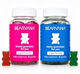 BEARVANA Women's Multivitamin Gummies Combo Pack - Includes Herbal Extracts & Essential Vitamins - Berry Flavor | 2-Pack (120 Gummies)