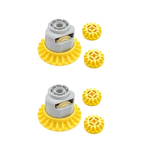 New Version Differentials Gears MOC Technical Modification Parts Compatible with Standard Building Blocks