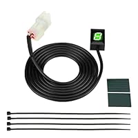 KSTE Motorrad Ganganzeige, Ganganzeige Motorrad ECU Stecker Montage 6 Geschwindigkeits-Digital-Ganganzeige, Schalthebel-Anzeige for Kawasaki.