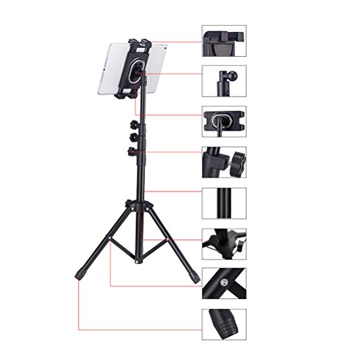 Mobestech Suporte de telefone criativo Suporte prático para laptop Suporte de computador tripé comum