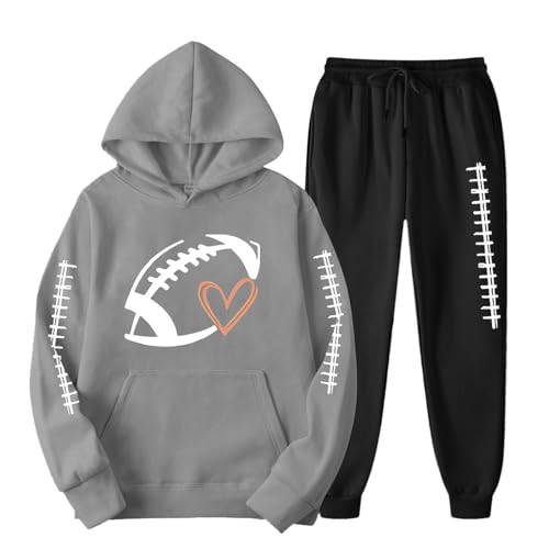 Genérico Tracksuit Chándal Unisex niños Sudadera con Capucha de Camuflaje Ropa otoño Invierno Conjunto Bebé Informal Deportiva Traje para 6-13 Años