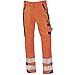 Produktbild PKA-Klöcker Orangefarbene Bund-Arbeitshose Warnschutz Übergrößen 58-66, Größe:60