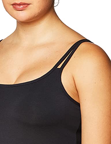 Amoena Women's 8 Valletta Camisole Shelf Bra Top, Black