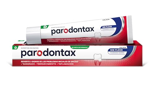 Parodontax Pasta de Dientes Sin Flúor, Ayuda a Detener y Prevenir el Sangrado de Encías, Para Unas Encías Sanas, 75 ml