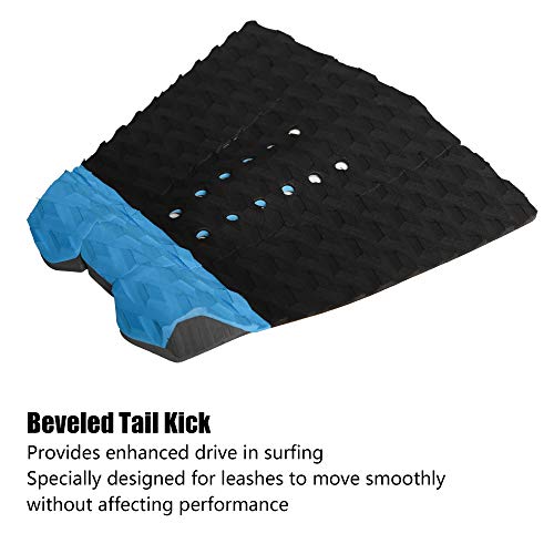 image for Abahub 3 Piece EVA Surfboard Deck Traction Pads with Kicker for Stomp 